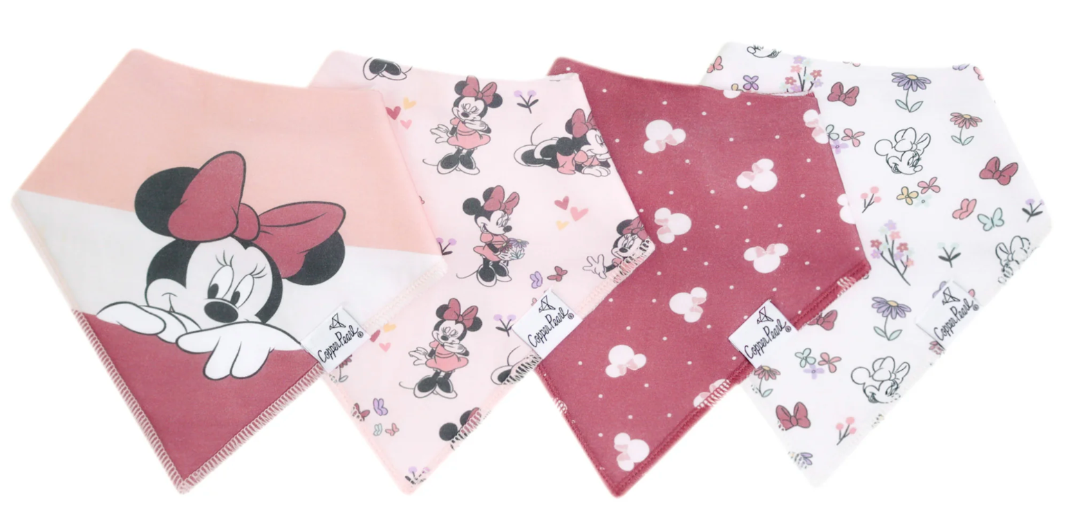 Minnie Mouse Bandana Bibs