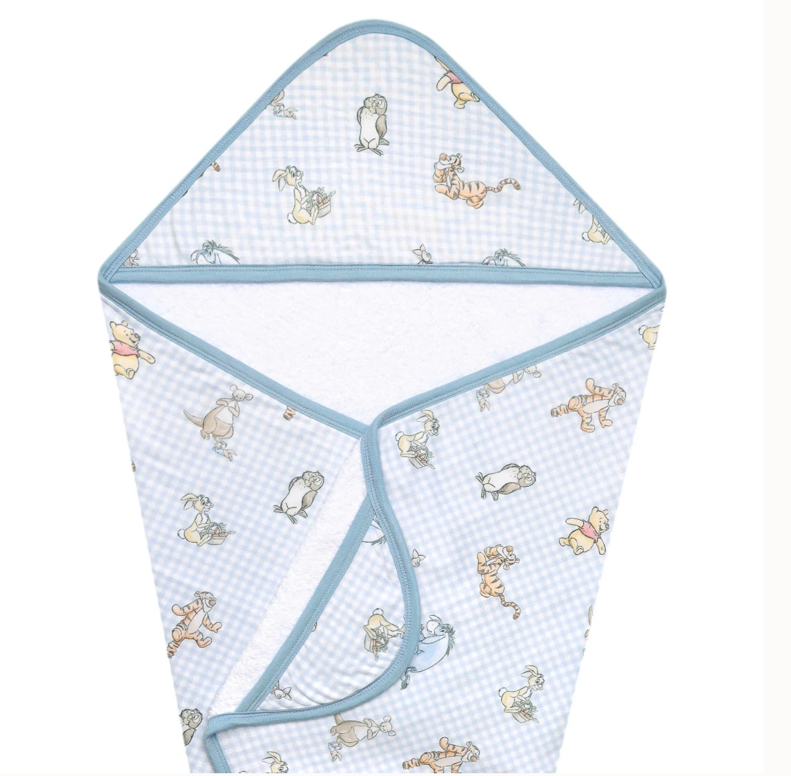 Premium Baby Knit Hooded Towel - Winnie the Pooh and Friends