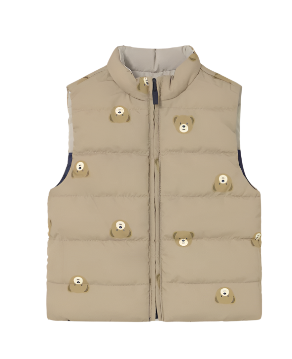 Reversible Vest in Blue