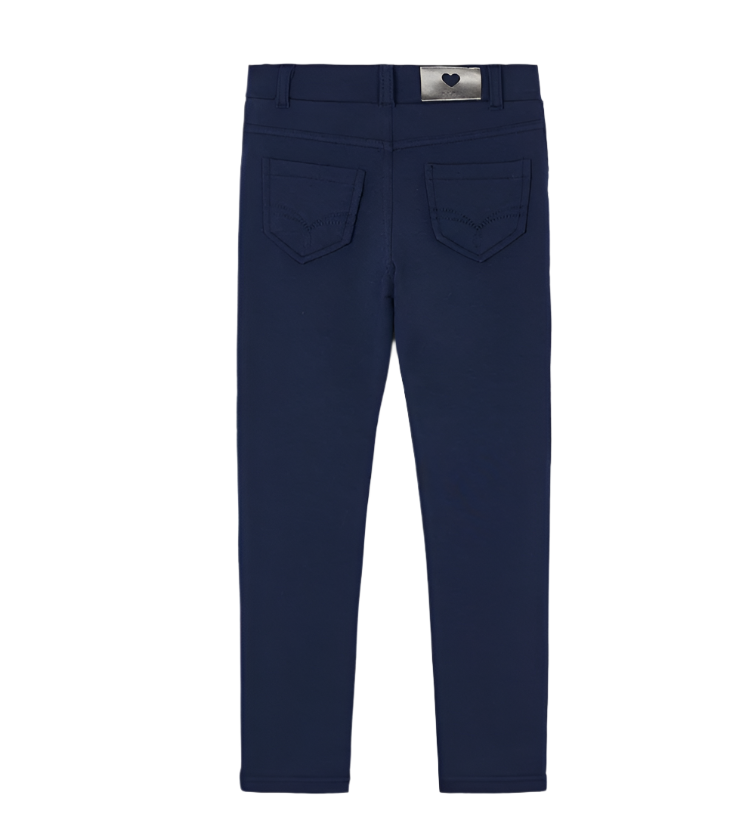 Skinny Pants in Navy