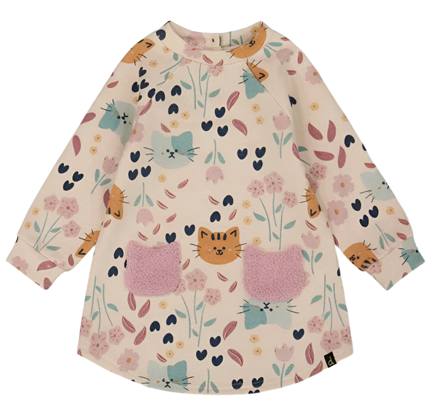 Terry Cat Dress
