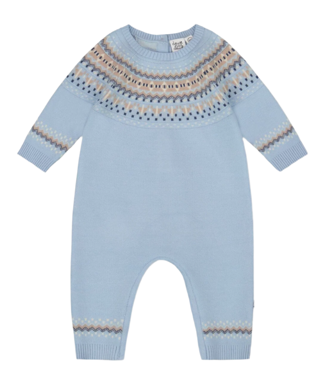 Jacquard Knitted Romper Keepsake