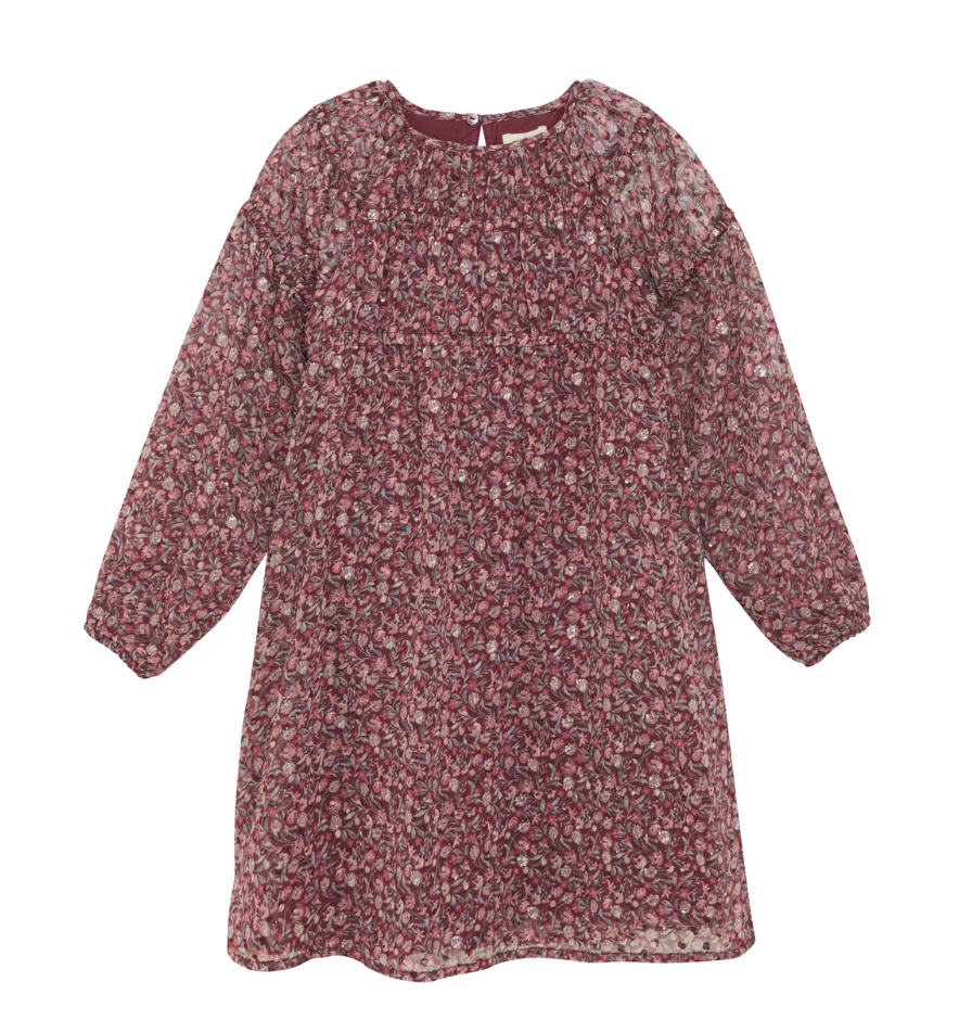 Flower Dobby Dress