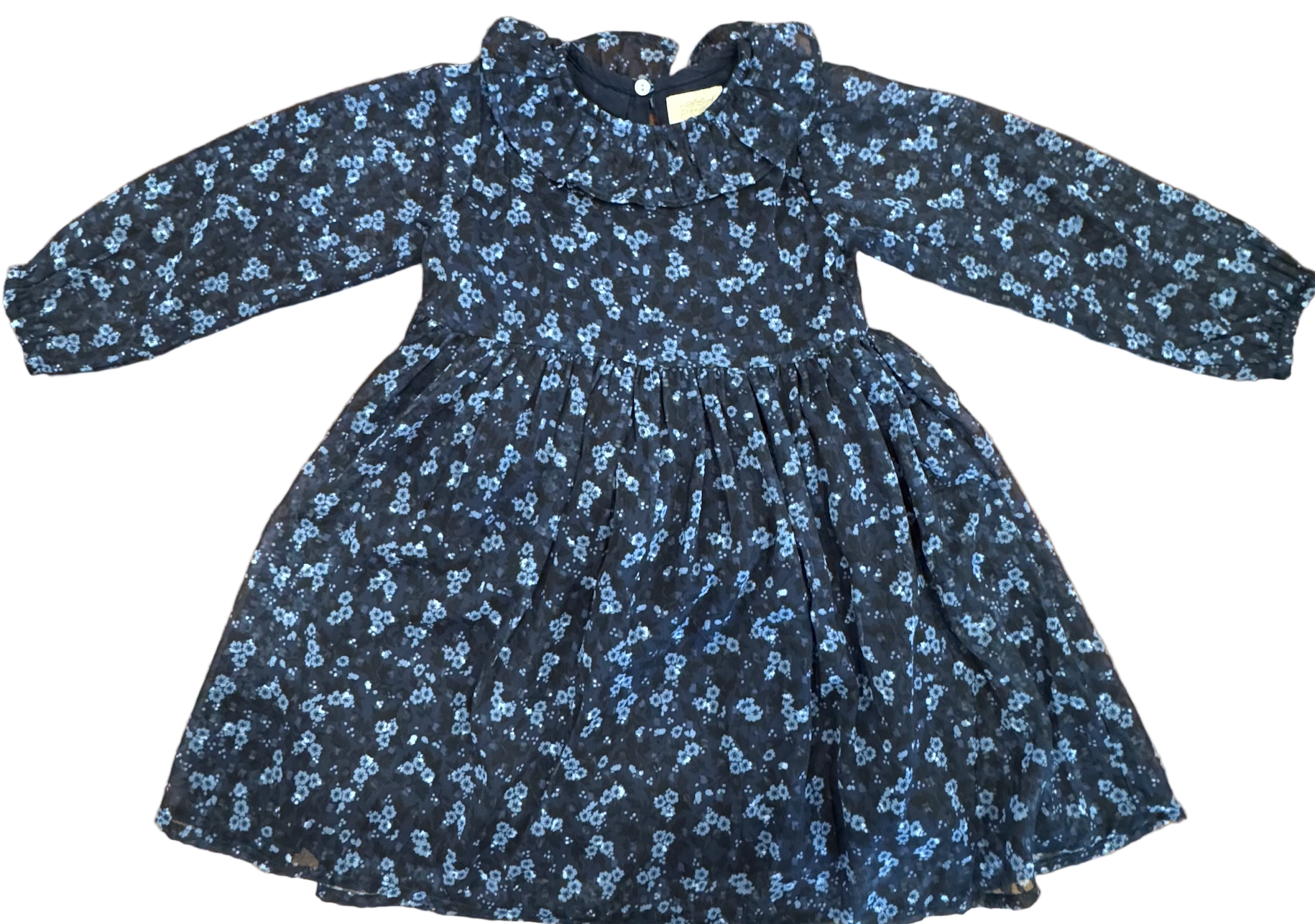 Flower Dobby Dress