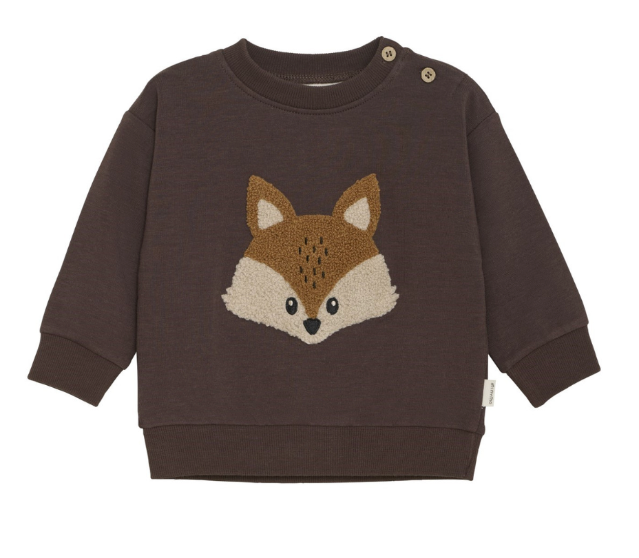 Long Sleeve Sweatshirt with Fox