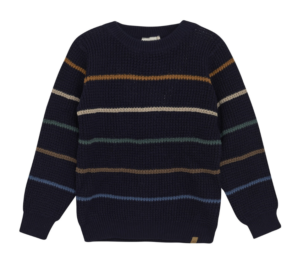 Striped Knit Sweater