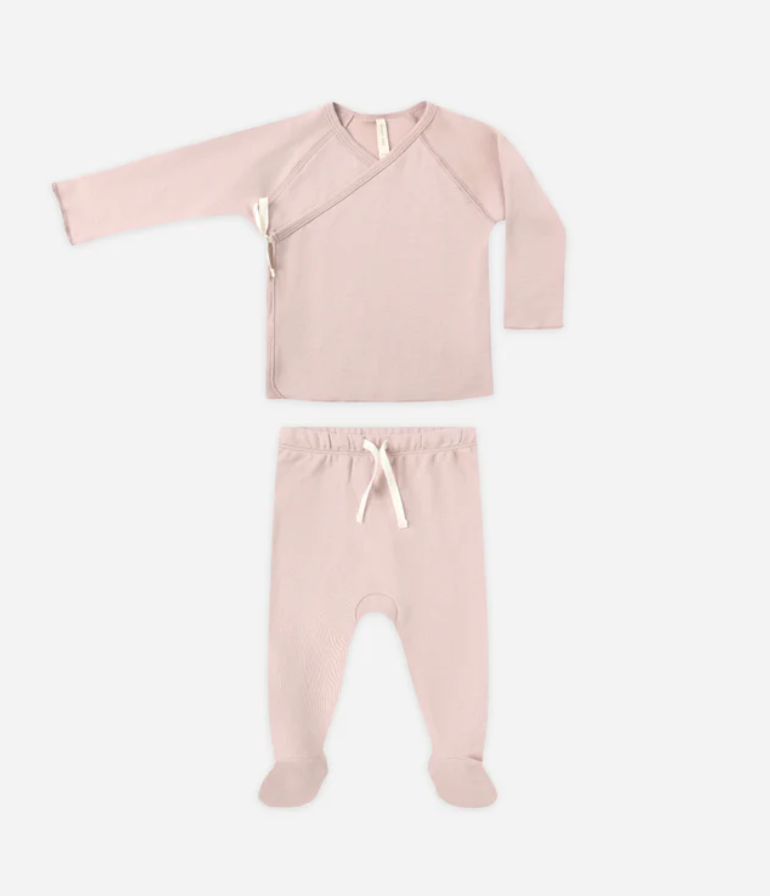Wrap Top And Footed Pant Take Me Home Set