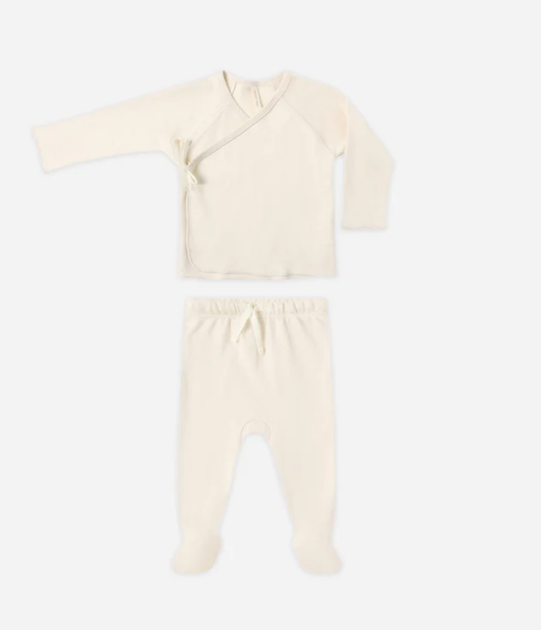 Wrap Top And Footed Pant Take Me Home Set