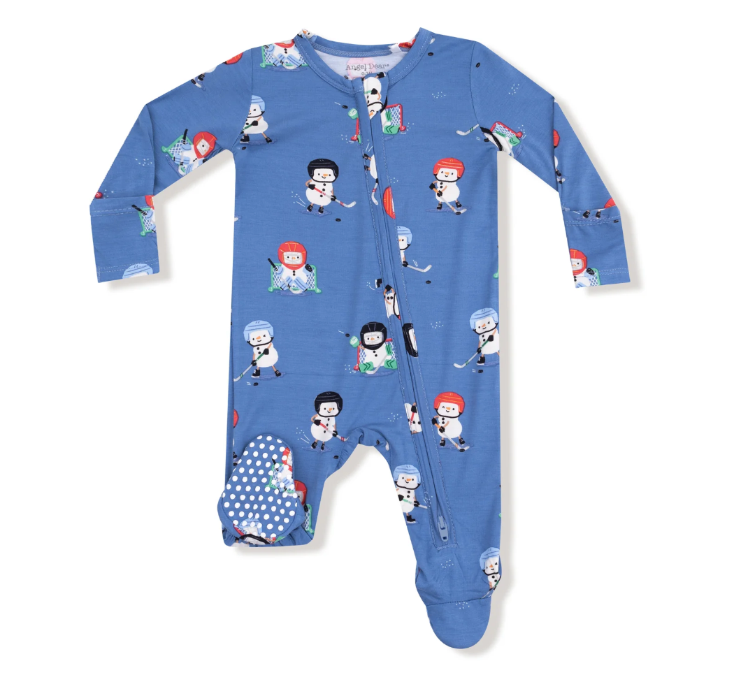 Snow Folks Ice Hockey 2 Way Zipper Footie Regular price
