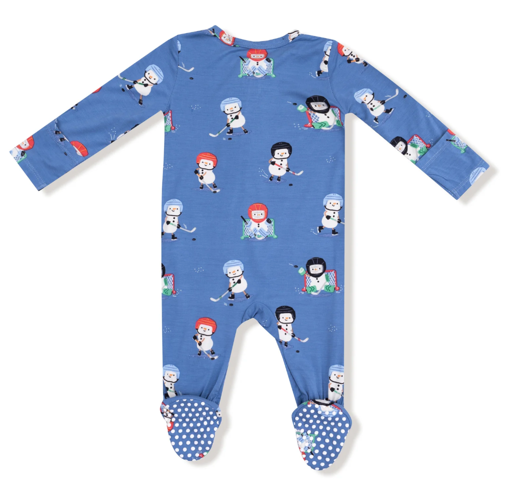 Snow Folks Ice Hockey 2 Way Zipper Footie Regular price