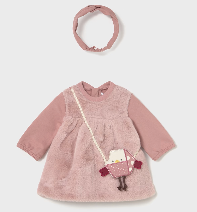 Baby Dress with Purse