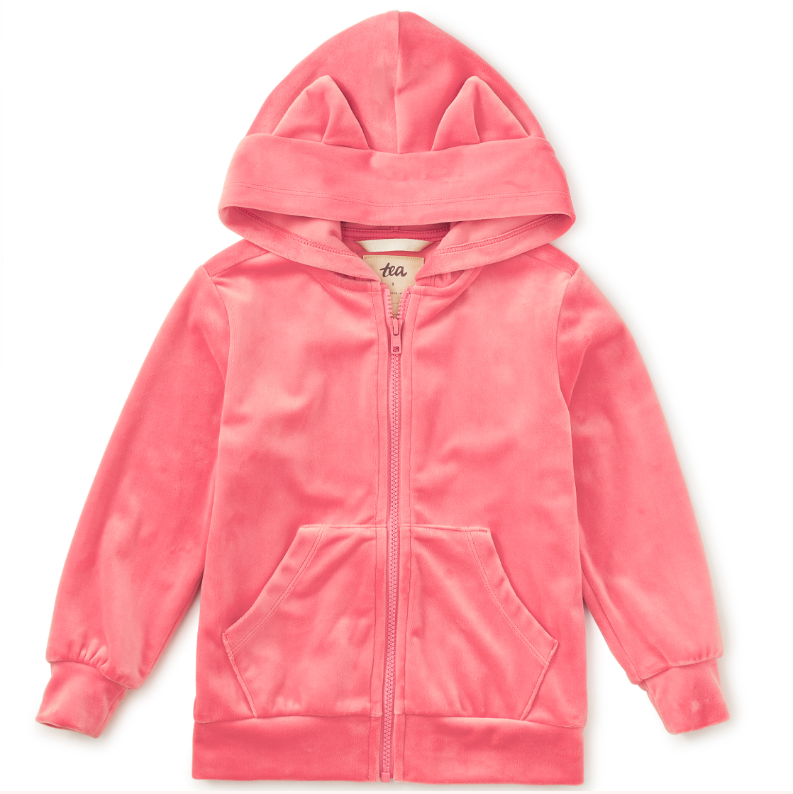Cat Ears Velour Hoodie