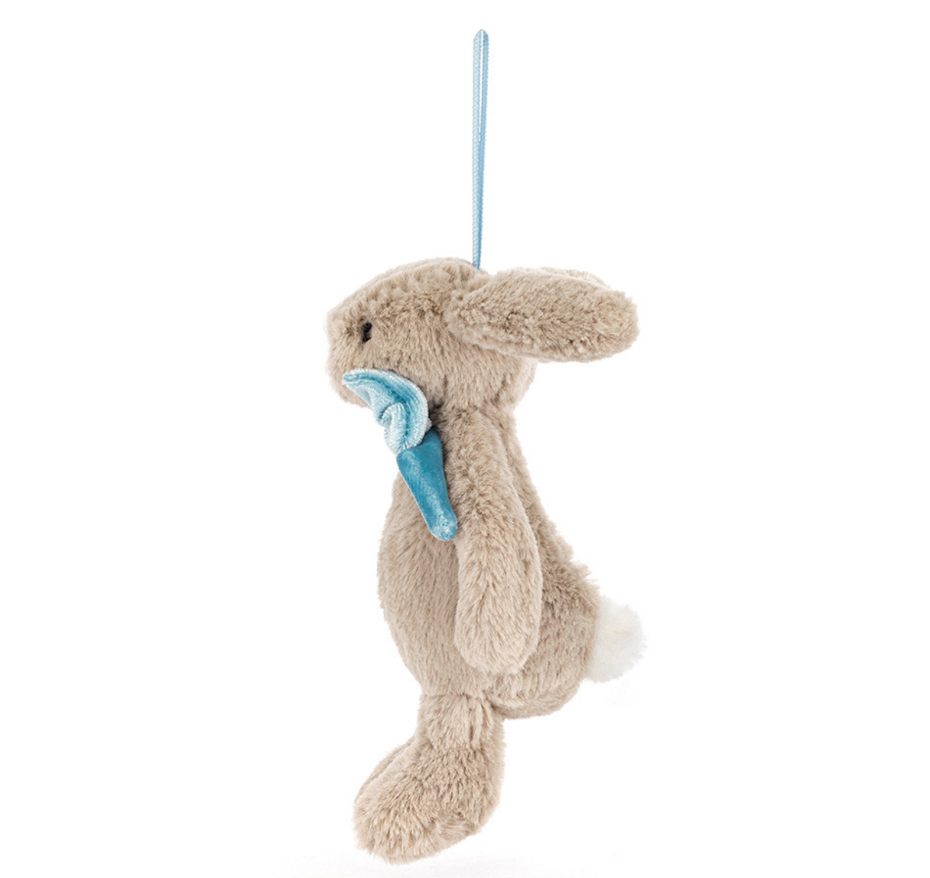 Bashful Beige Bunny Decoration