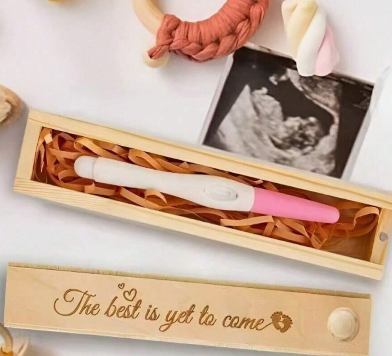 Creative Pregnancy Announcement Box