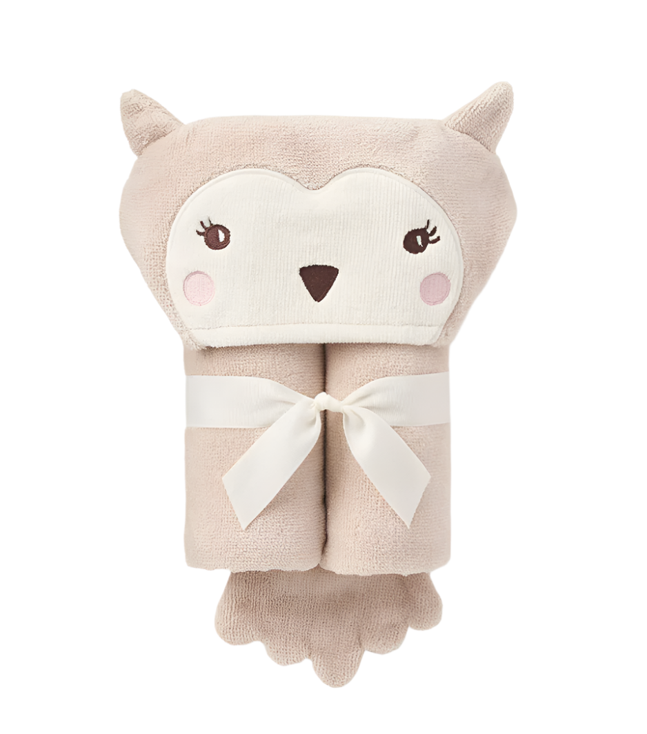 Hooded Baby Bath Wrap