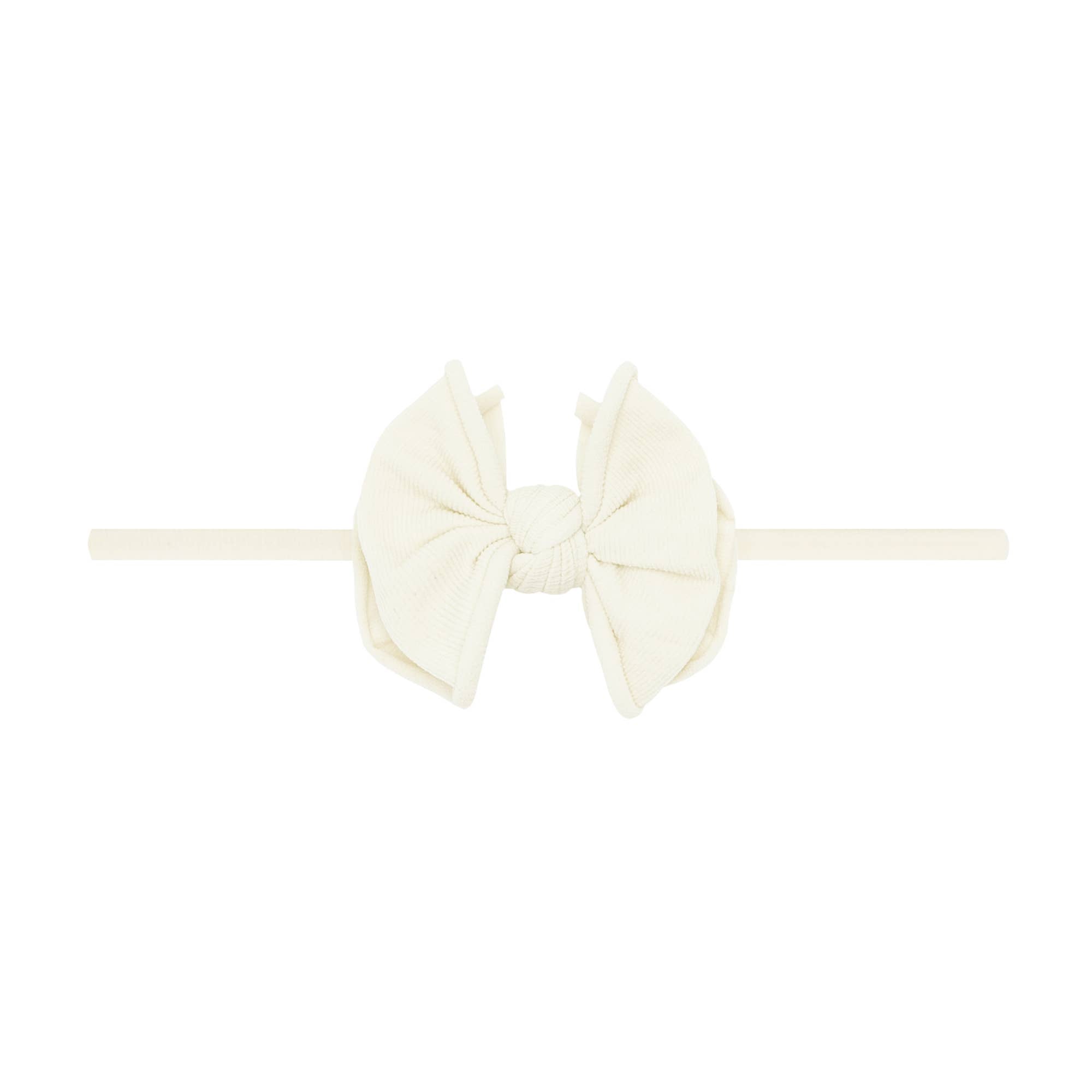 Baby Bling® Baby FAB® Skinny soft nylon bow headband
