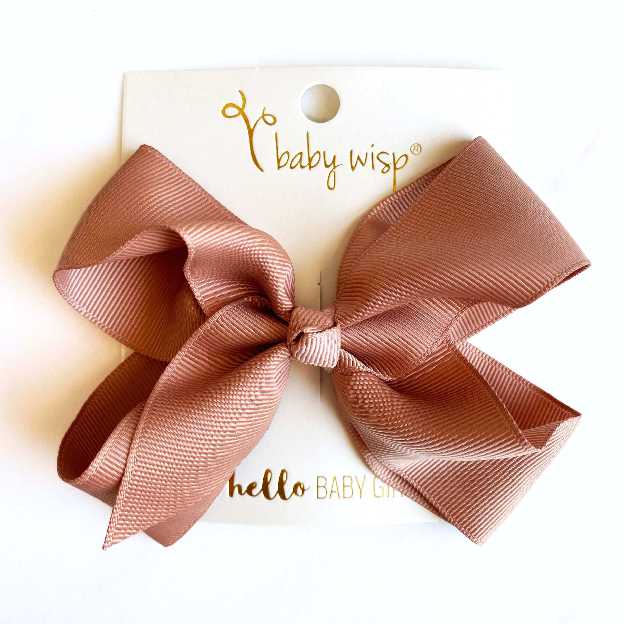 Sadie Grosgrain Boutique Ribbon Bow Alligator Clip Hair Clip
