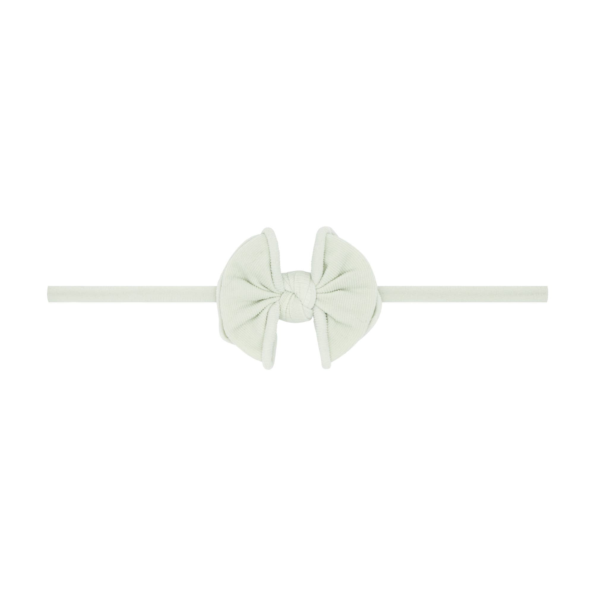 Baby Bling® Baby FAB® Skinny soft nylon bow headband