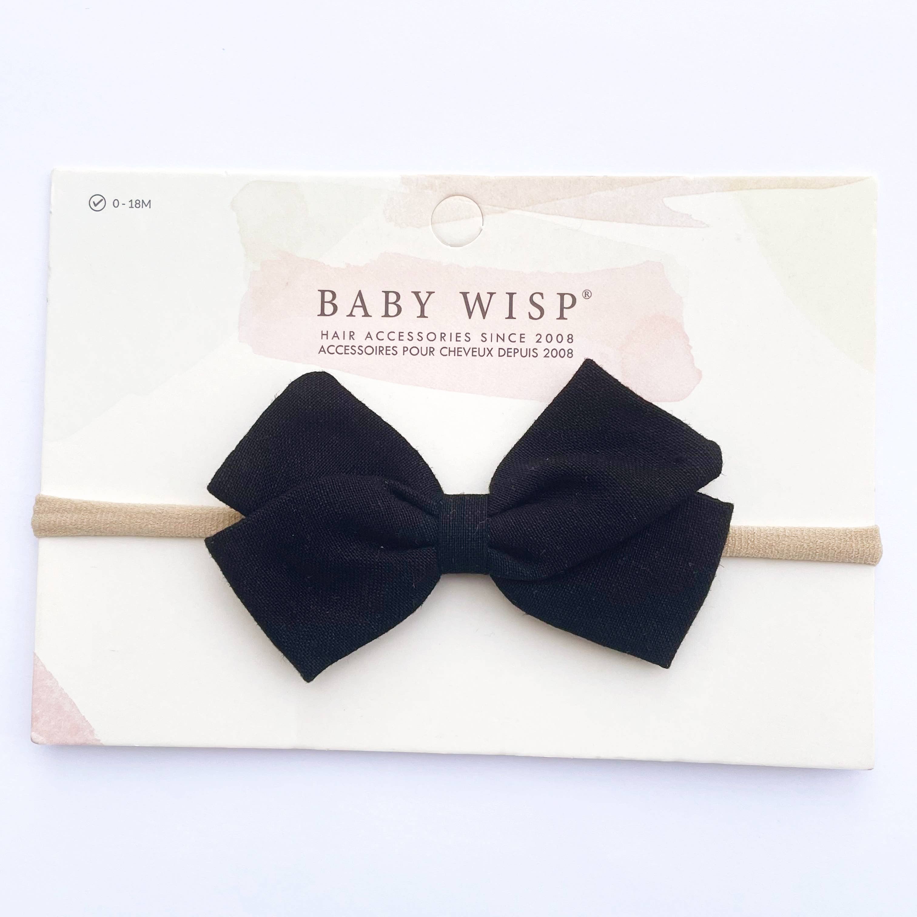 Emma  Fabric Baby Bow Infant Headbands