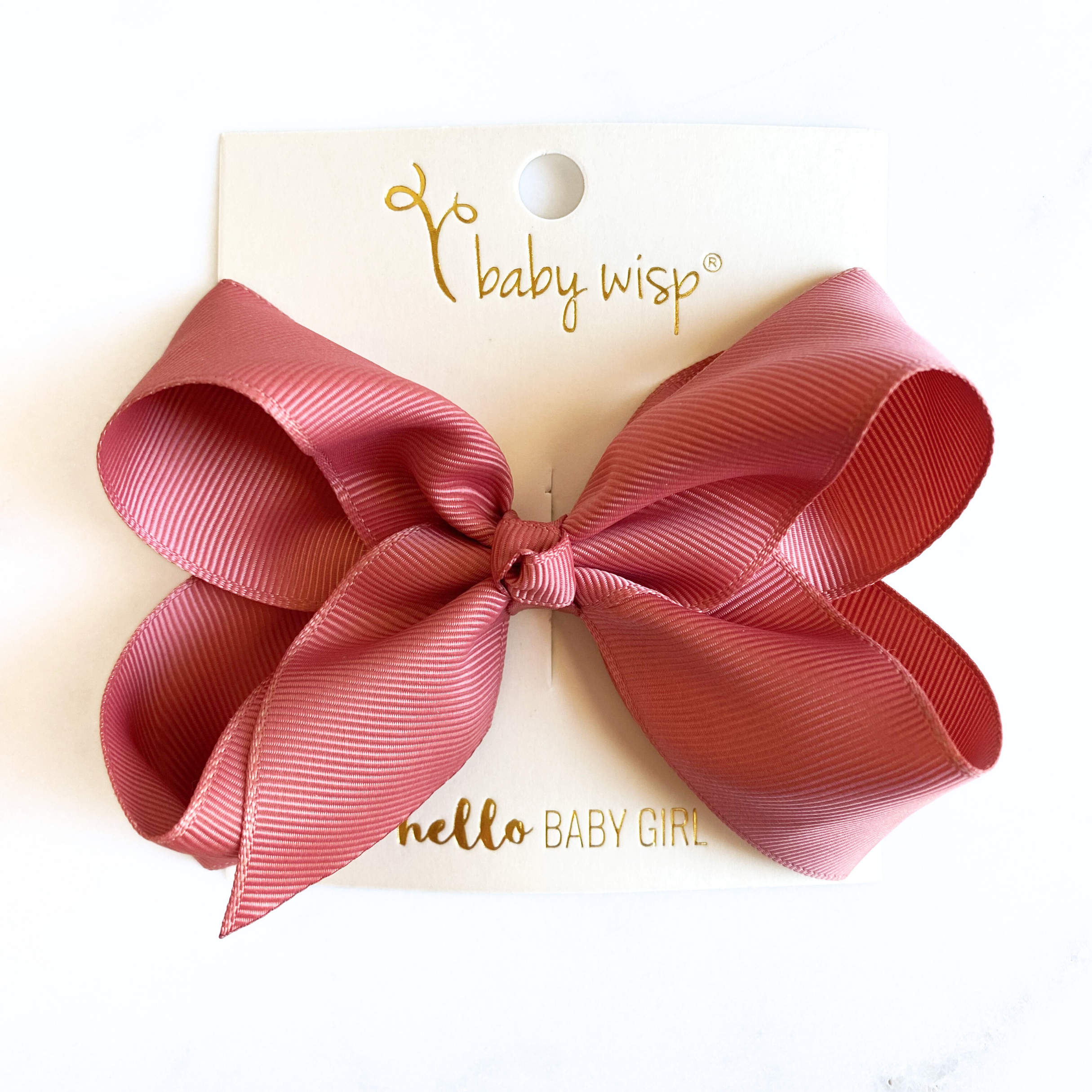 Sadie Grosgrain Boutique Ribbon Bow Alligator Clip Hair Clip