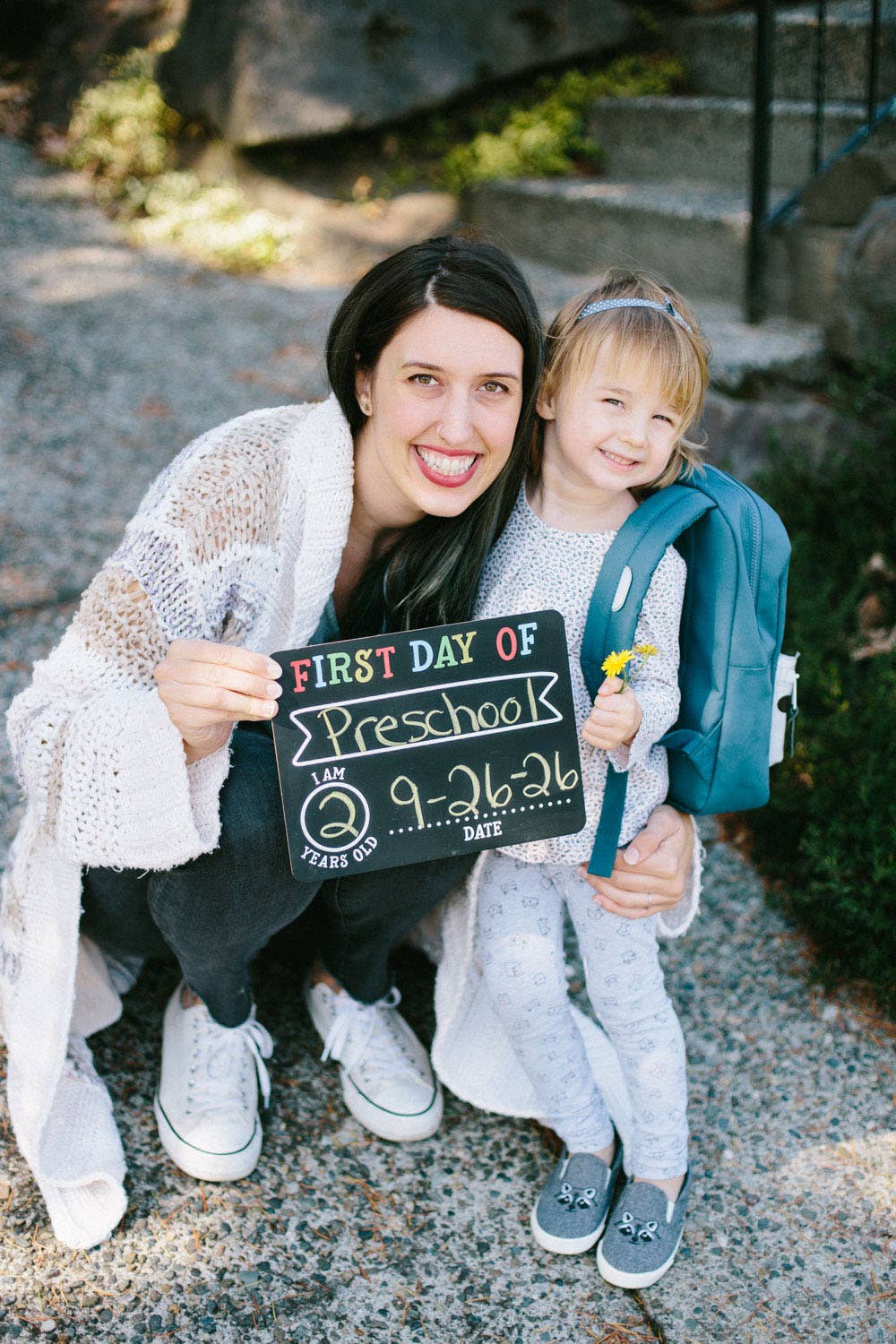 First And Last Day of School Photo Sharing Chalkboard Signs