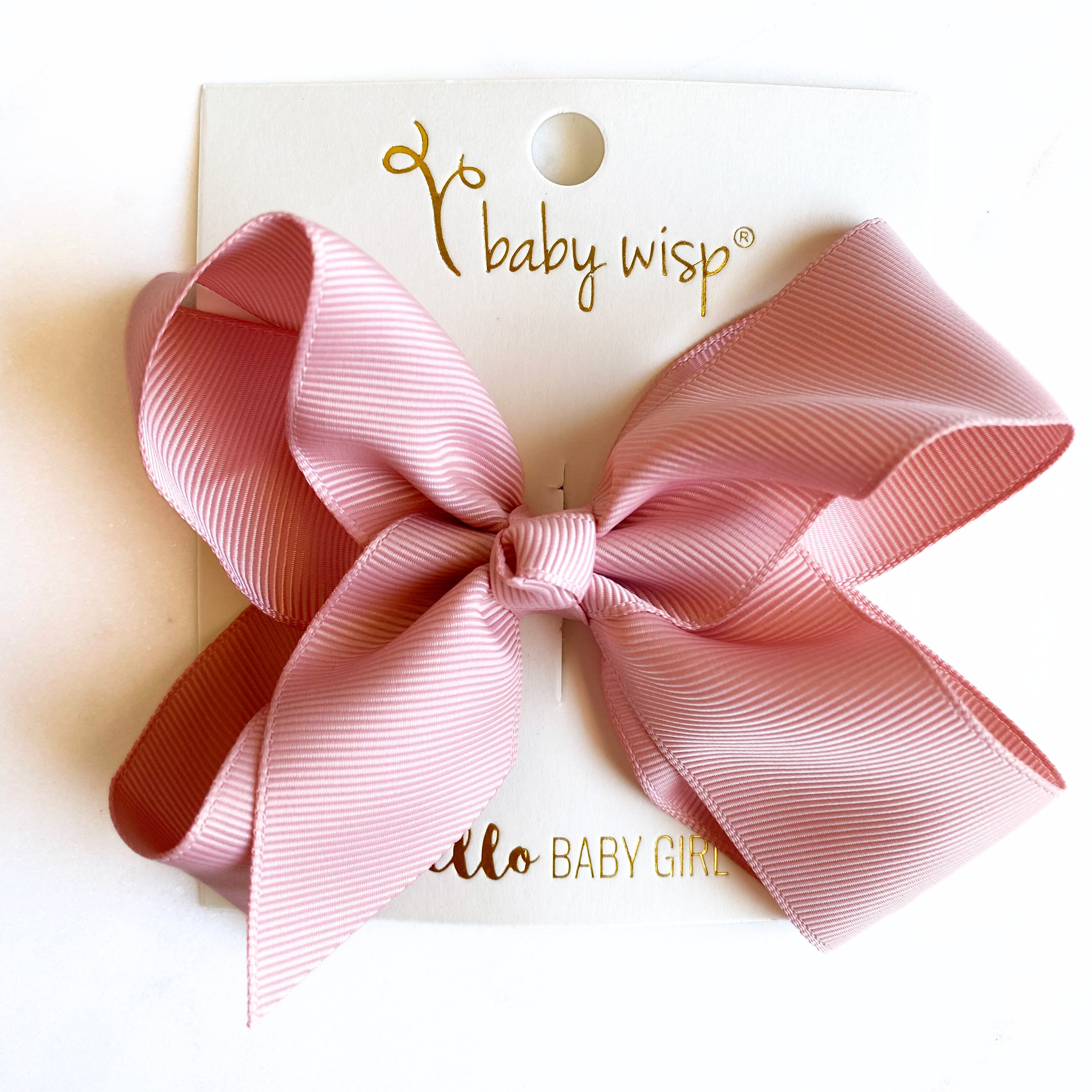 Sadie Grosgrain Boutique Ribbon Bow Alligator Clip Hair Clip