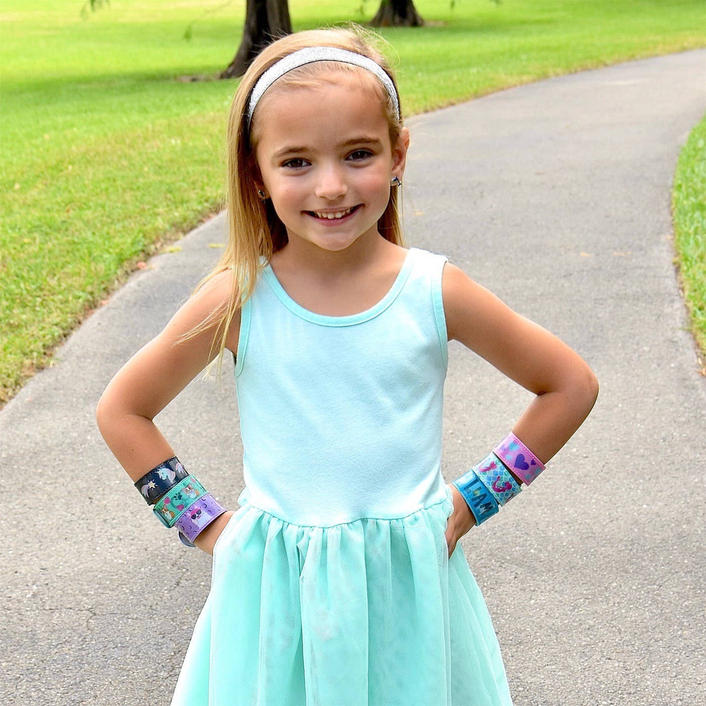 3D Image-Shifting Slap Bracelet for Kids