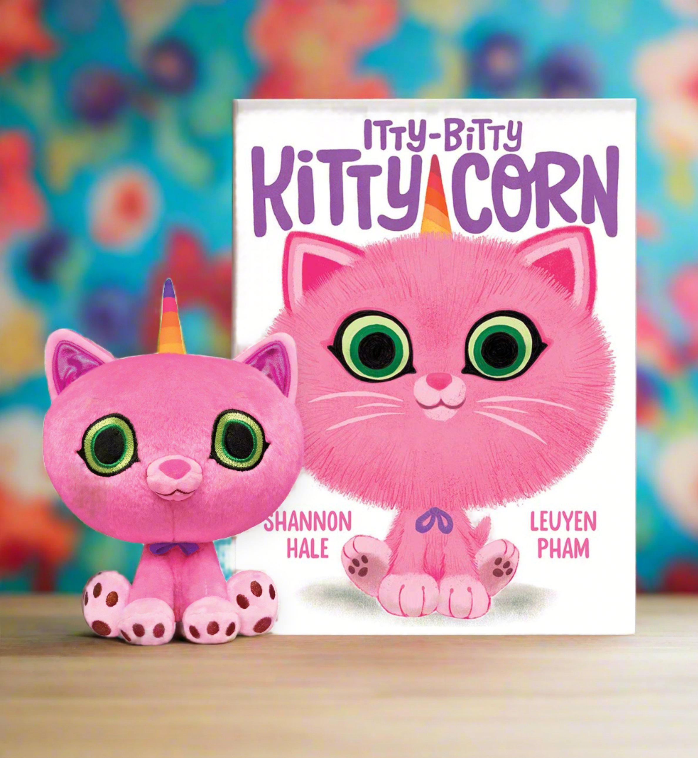 Itty-Bitty Kitty-Corn Plush with hardcover book