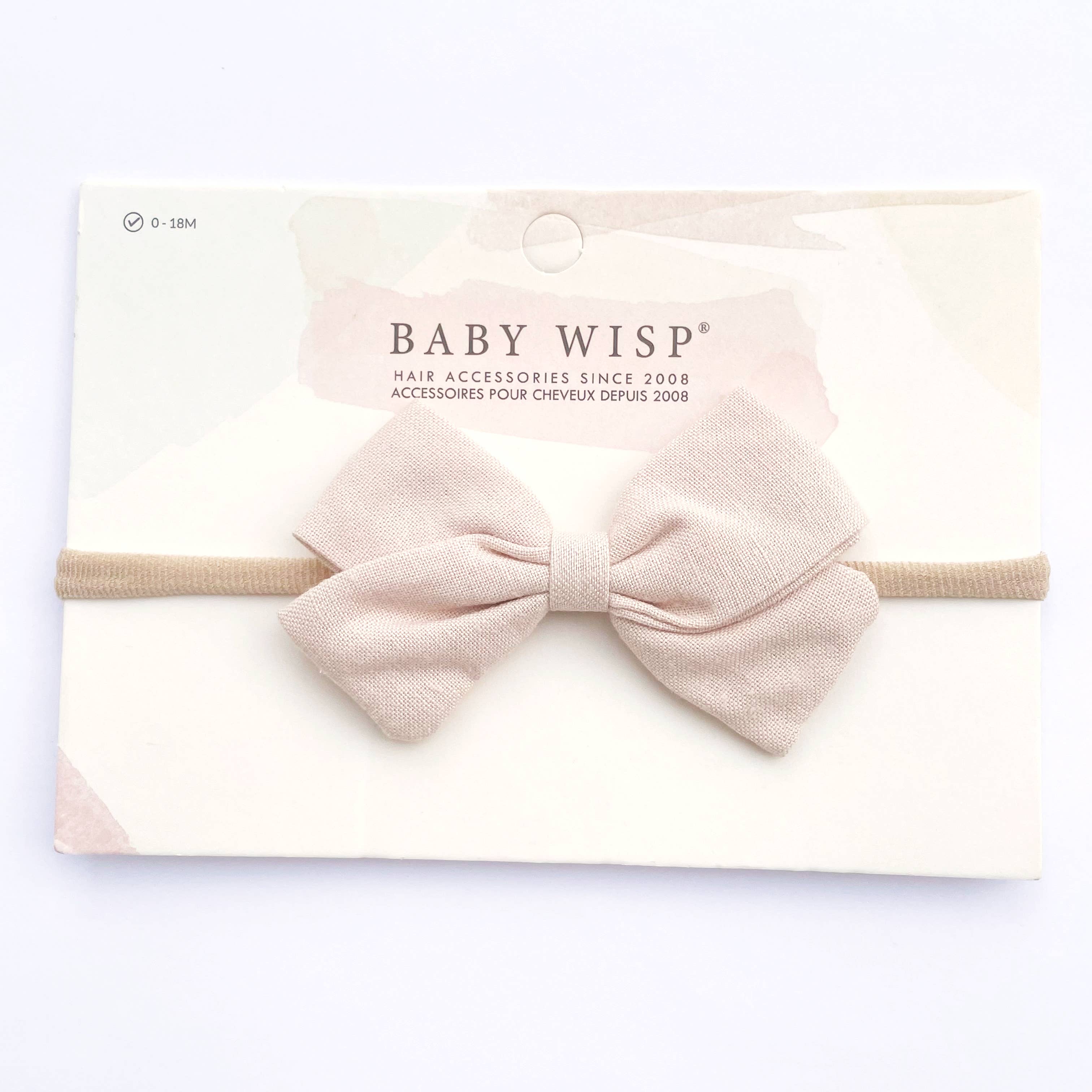 Emma  Fabric Baby Bow Infant Headbands