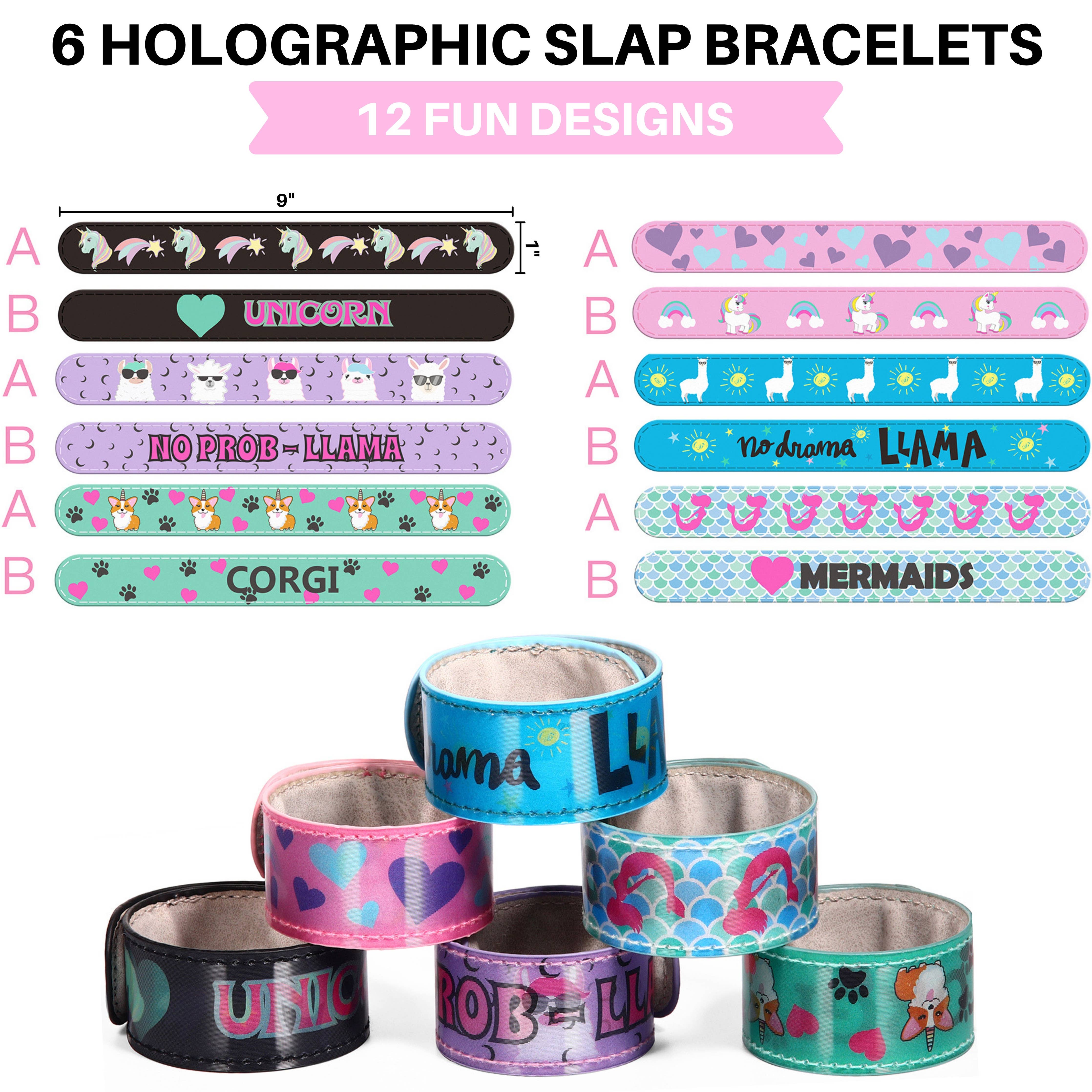 3D Image-Shifting Slap Bracelet for Kids
