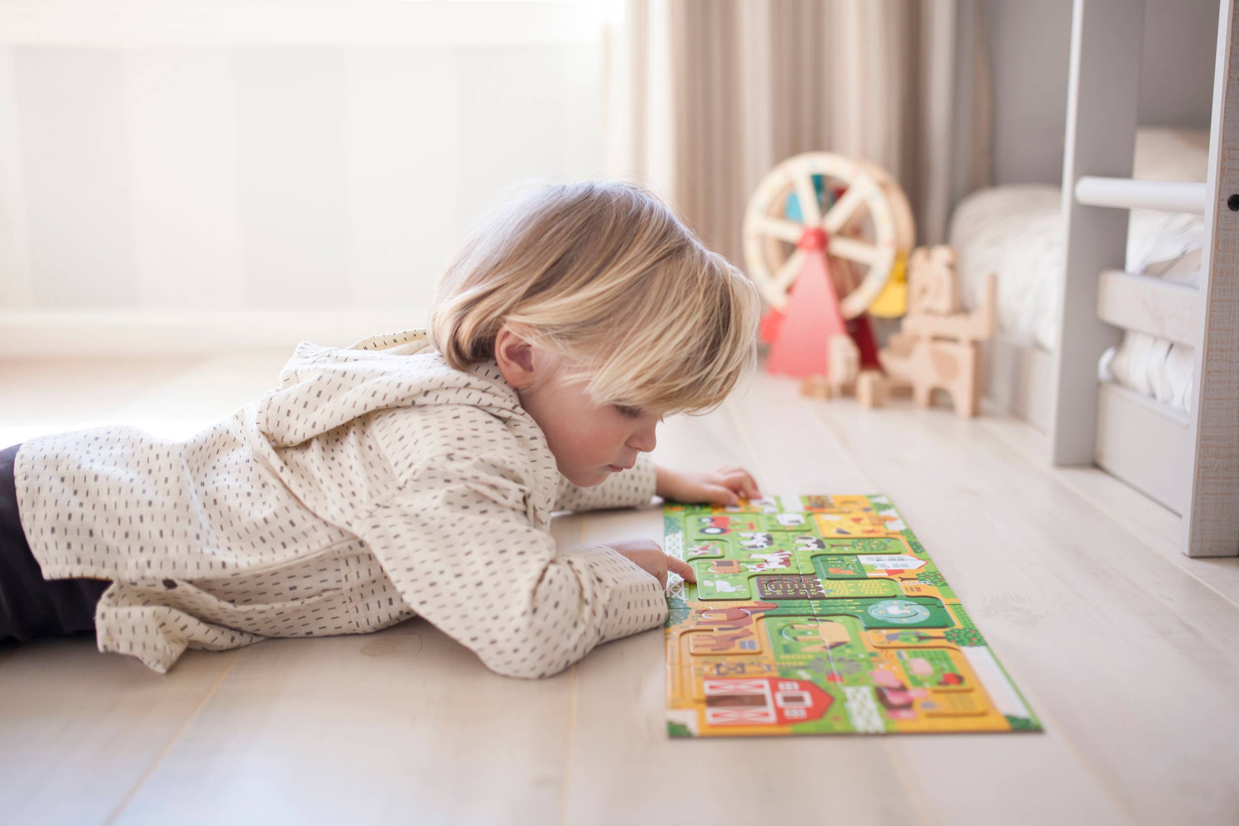 At the Farm Follow + Spot Puzzle