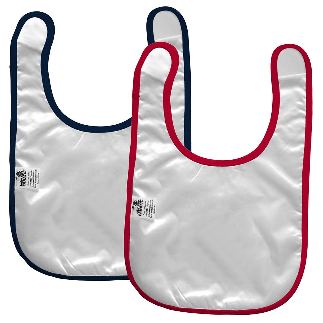 New England Patriots - Baby Bibs 2-Pack - Red & Navy