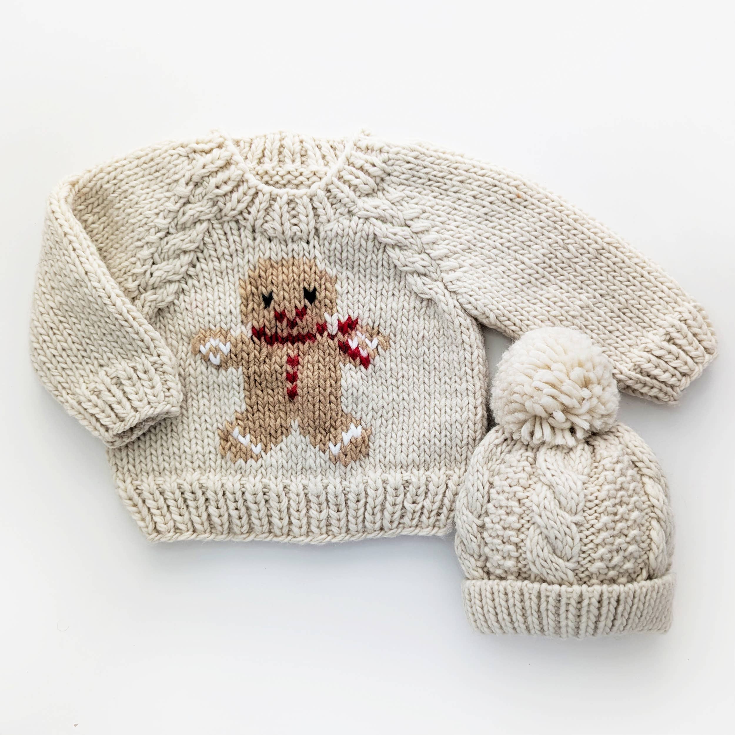Gingerbread Sweater for Baby & Toddler due July