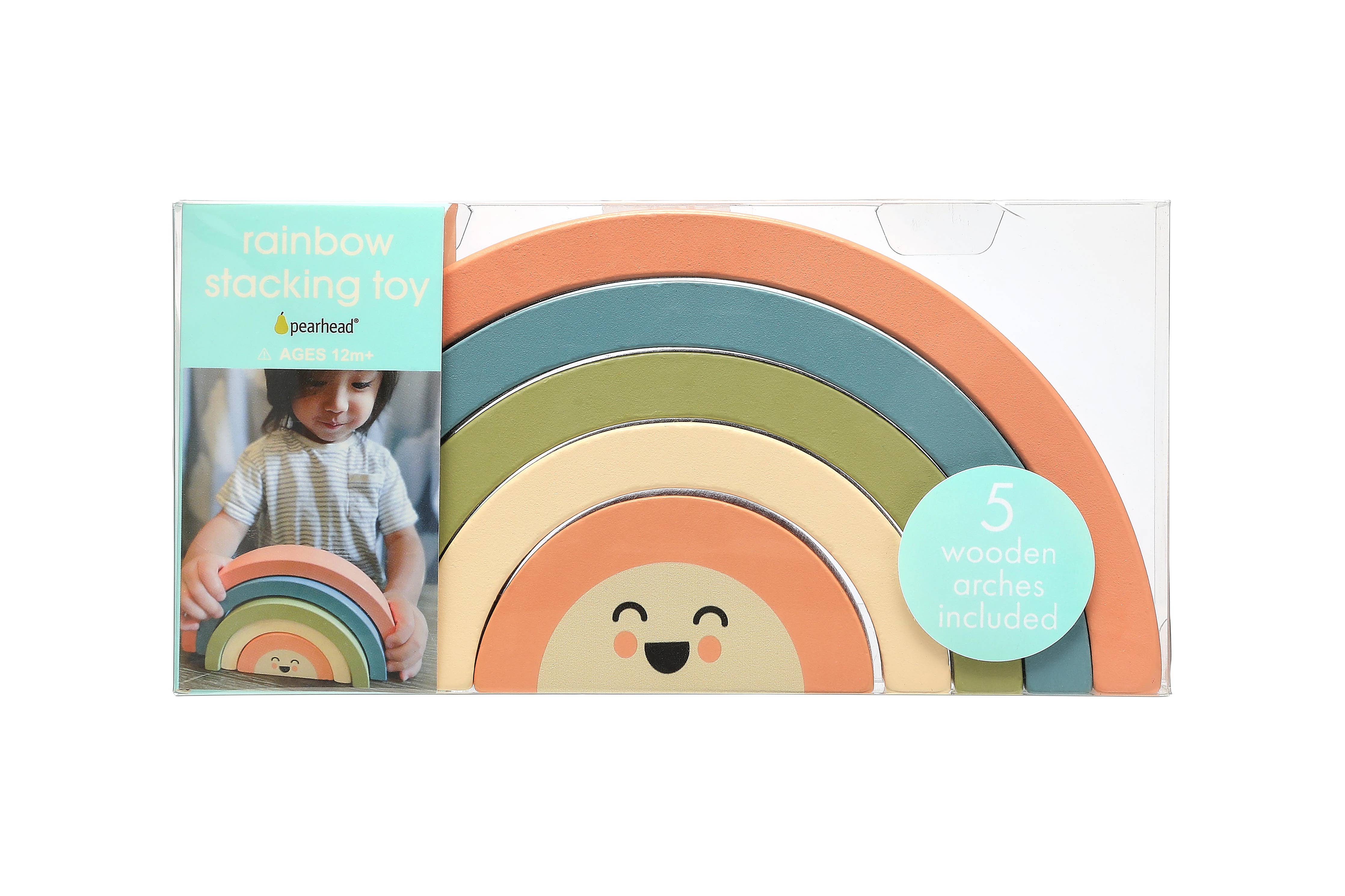 Wooden Stacking Rainbow