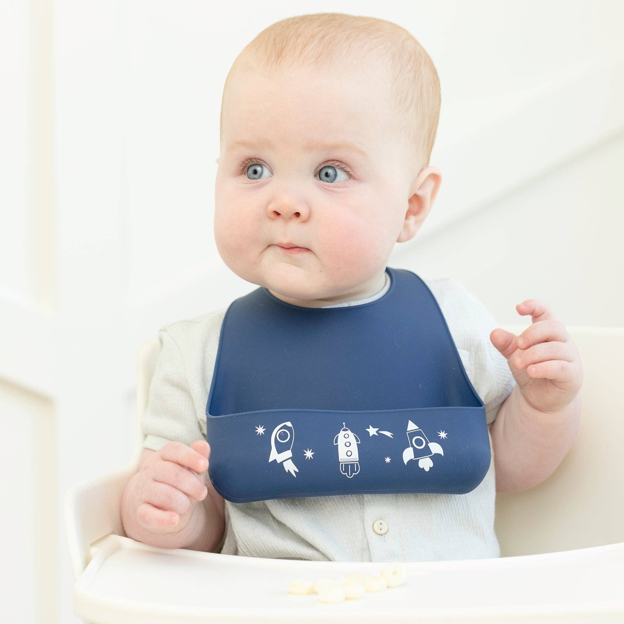 Outer Space Little Bites Bib