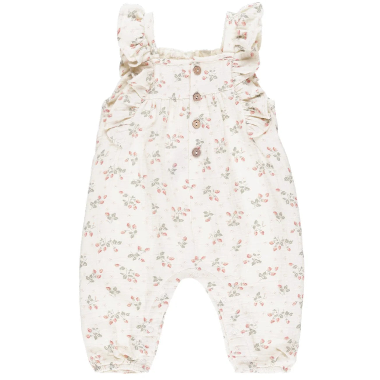 Nova Romper in Strawberries