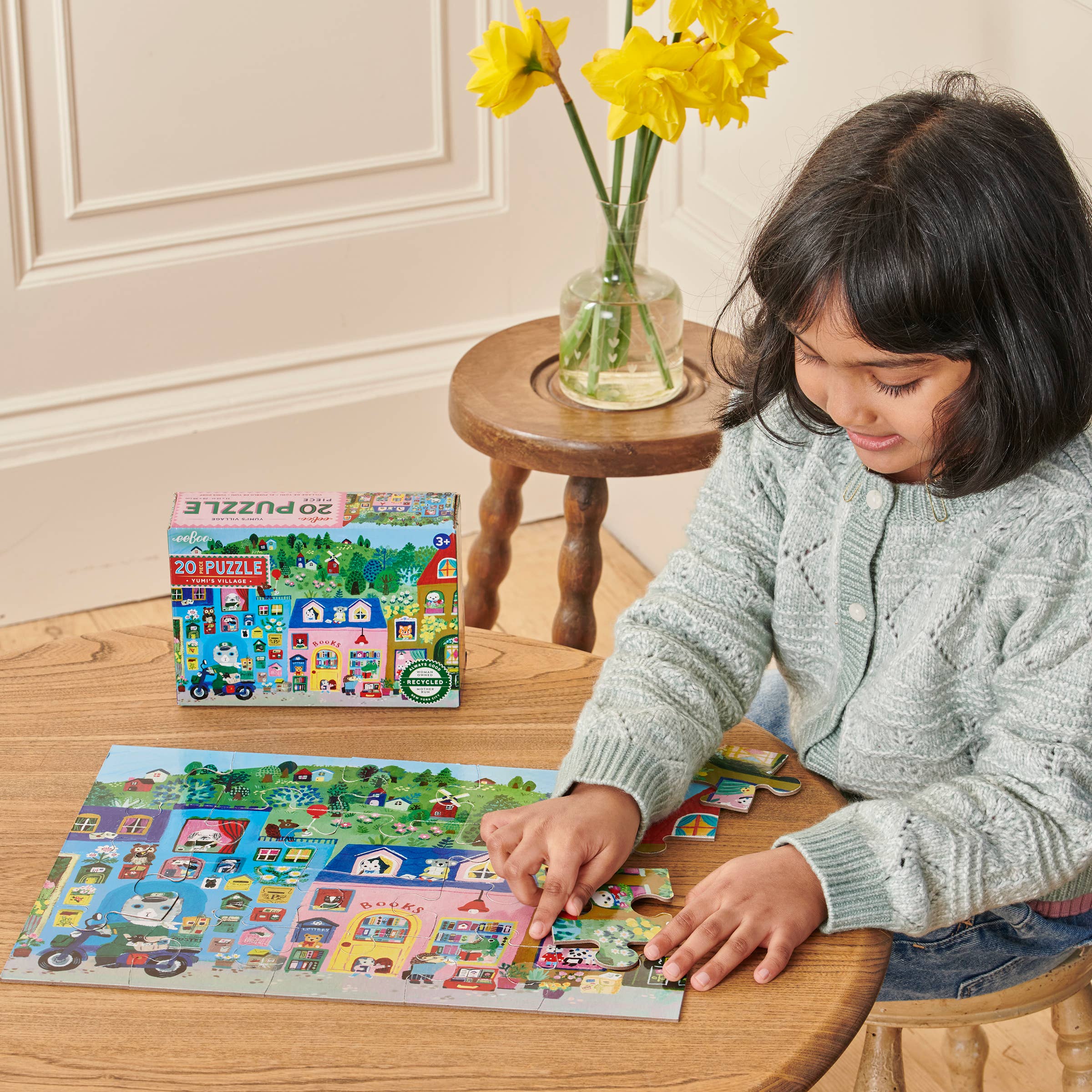Yumi's Village 20 Piece Puzzle