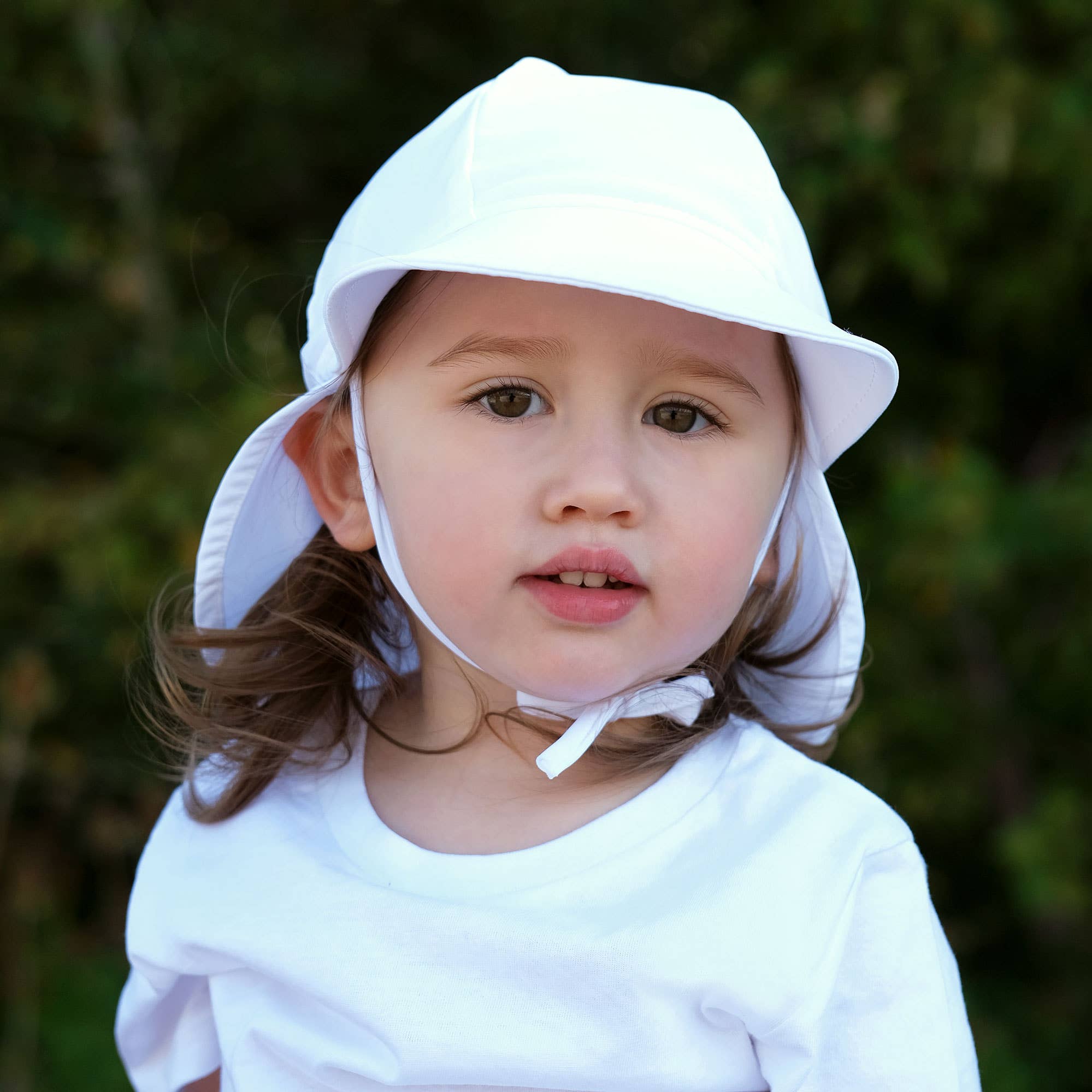 White | Sun Soft UV Baby Cap