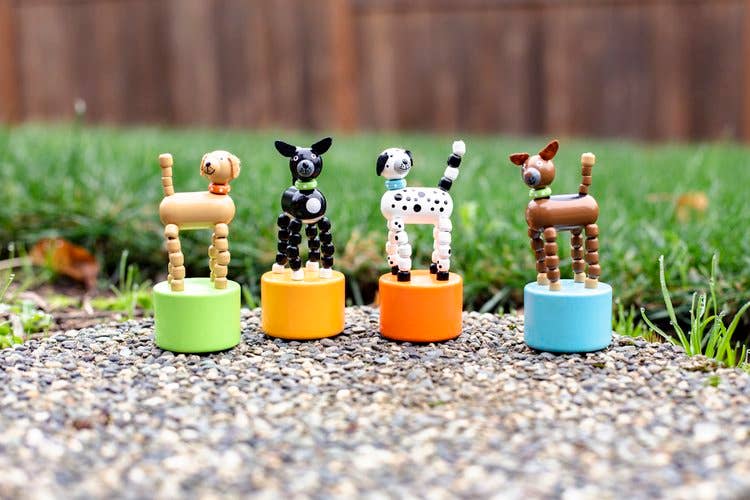 Dog Push Puppets
