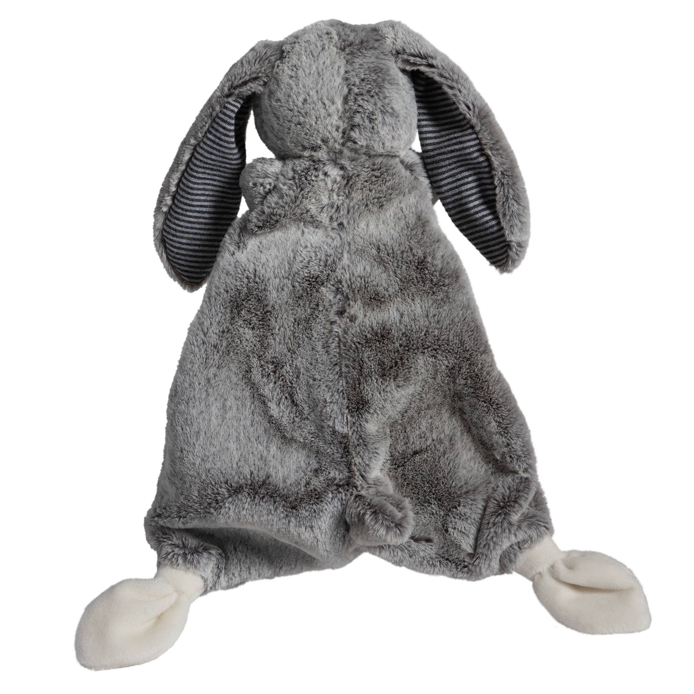 Silky Bunny Lovey - Grey