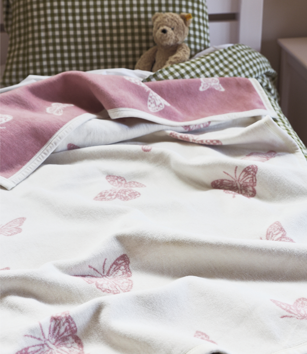 Butterfly Kisses Midi Blanket