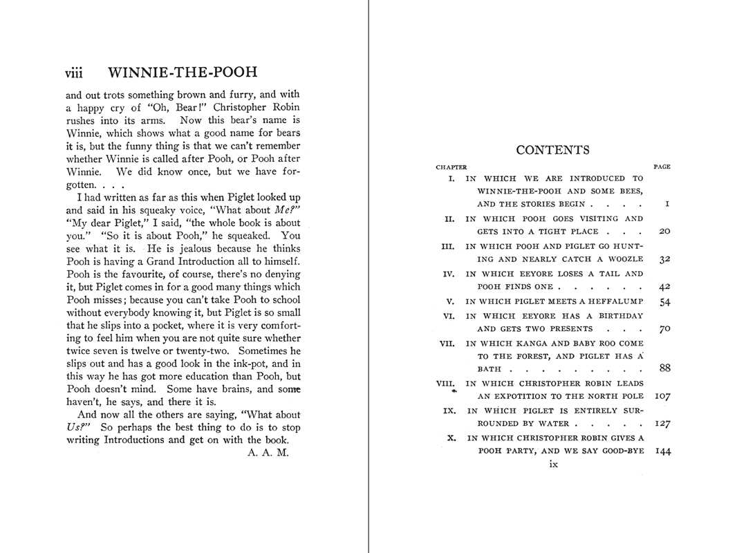 Winnie the Pooh by A. A. Milne
