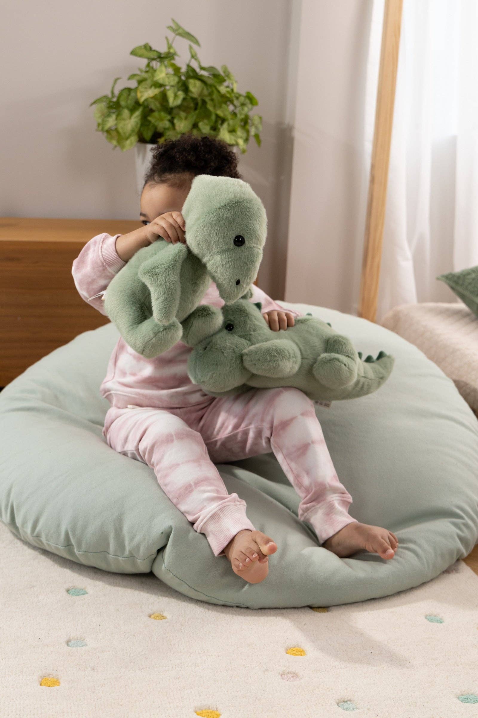 Dino Plush Toy - Light Green Pterodactyl