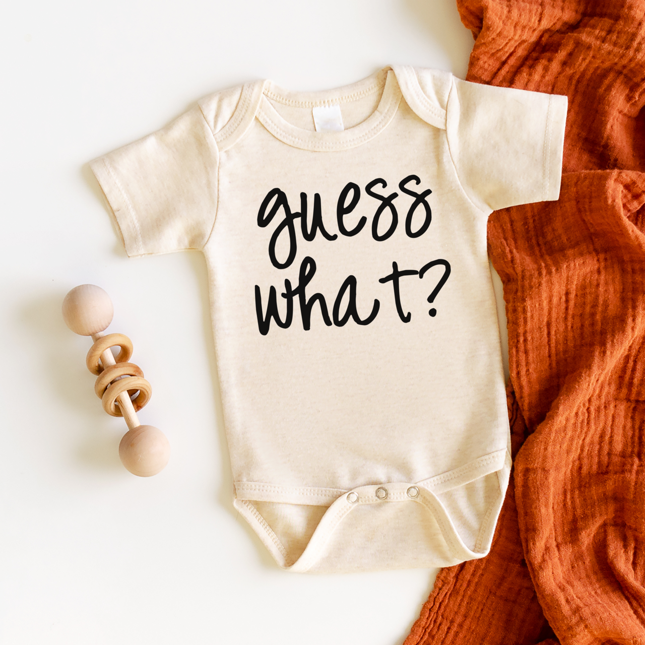 Guess What?, Announcement Onesie for Grandparents