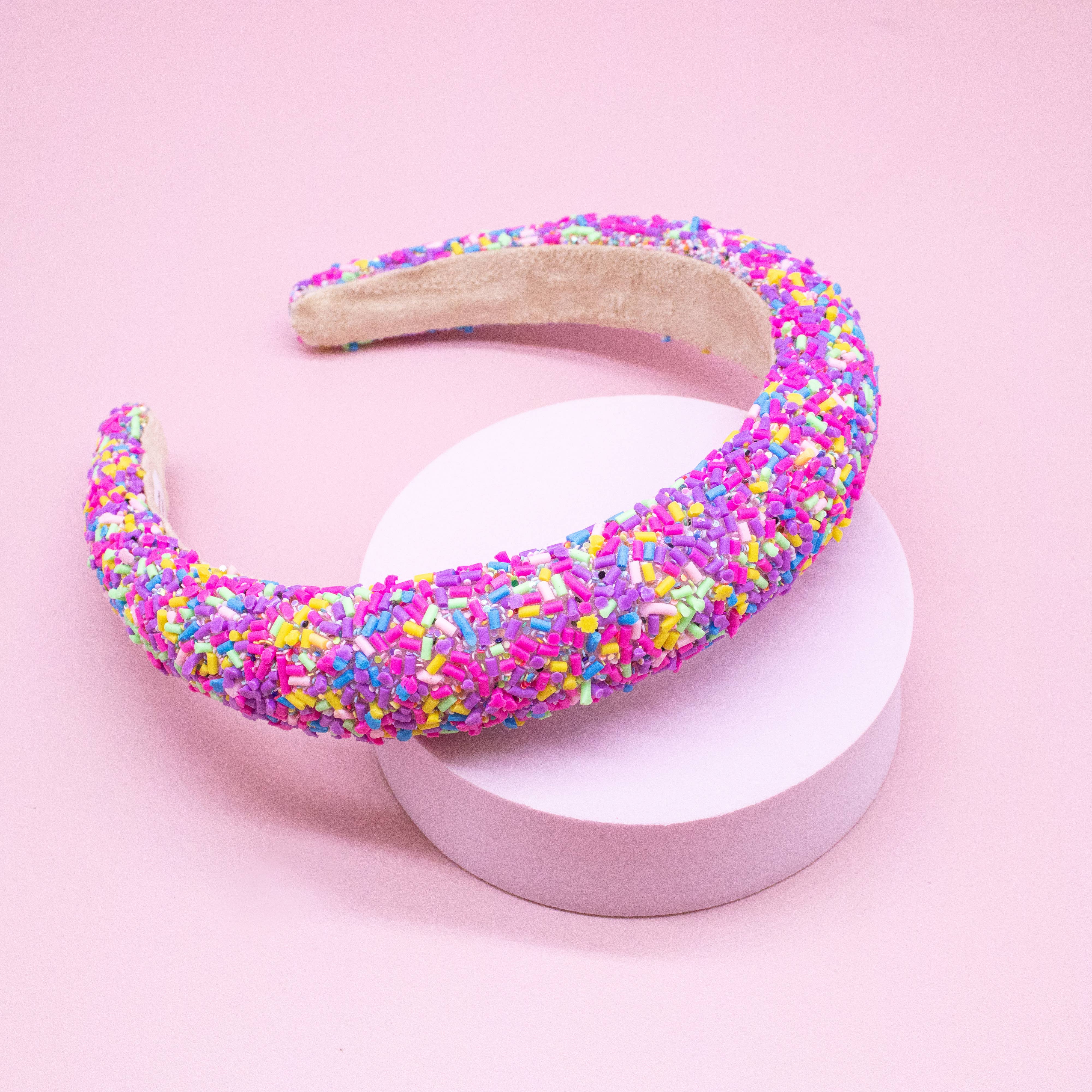 Padded Sprinkles Headband