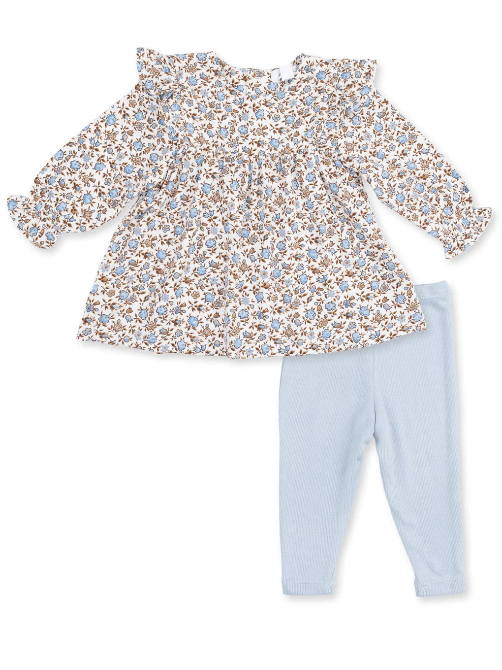 Ruffle Tunic with Leggings - Hazel Floral