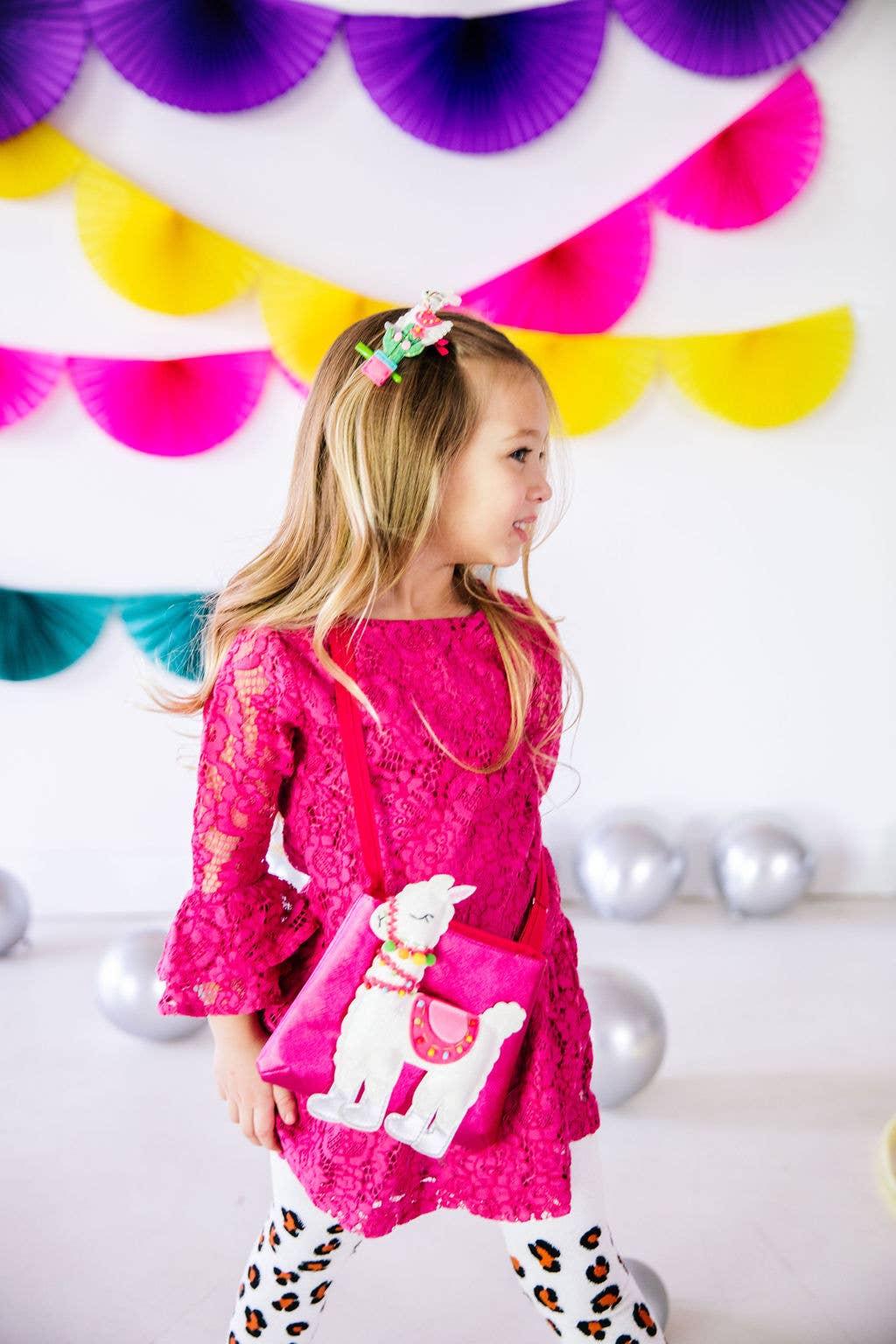 Be Kind and Be Happy Hair Clips - Rainbow