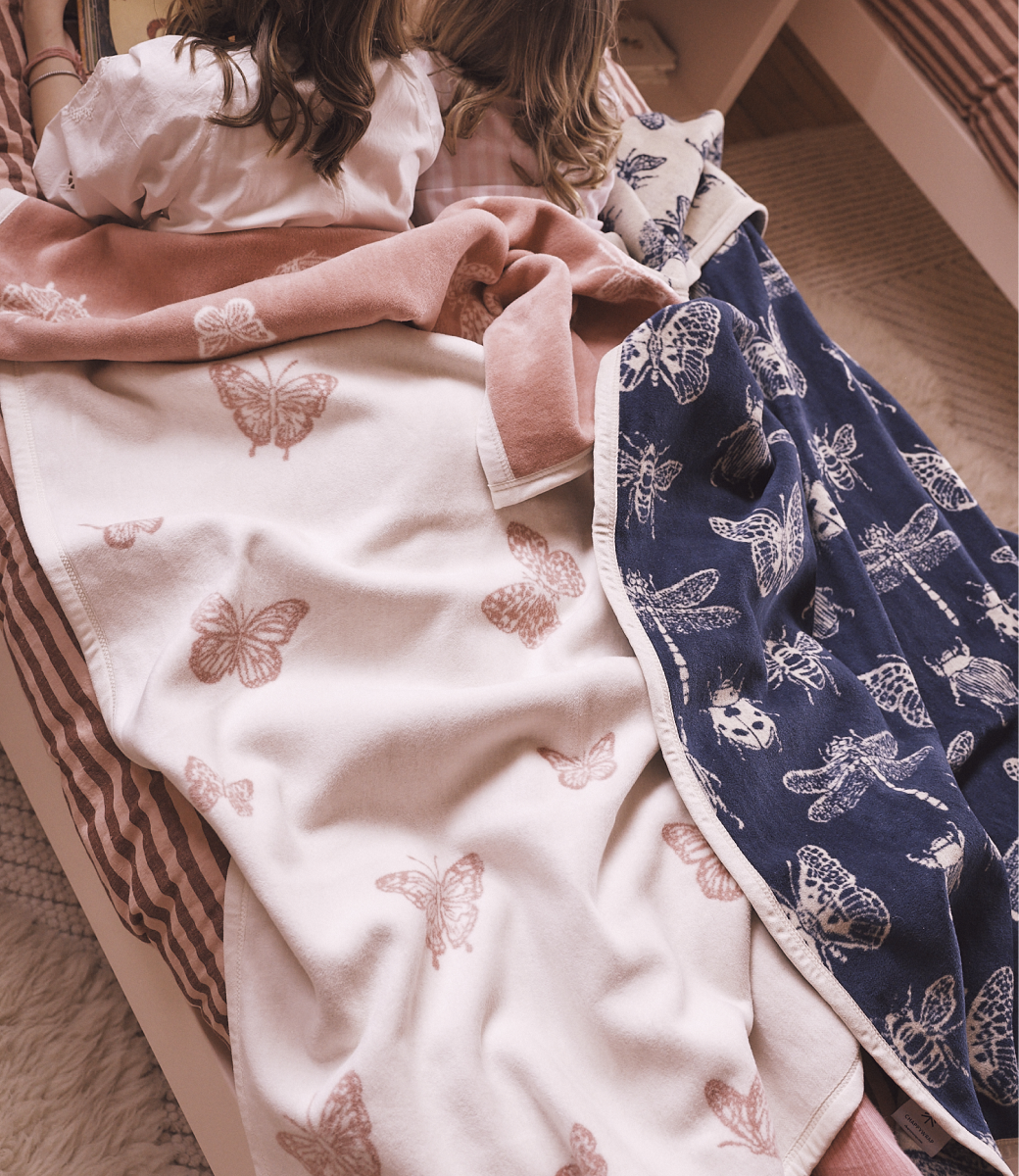 Butterfly Kisses Midi Blanket