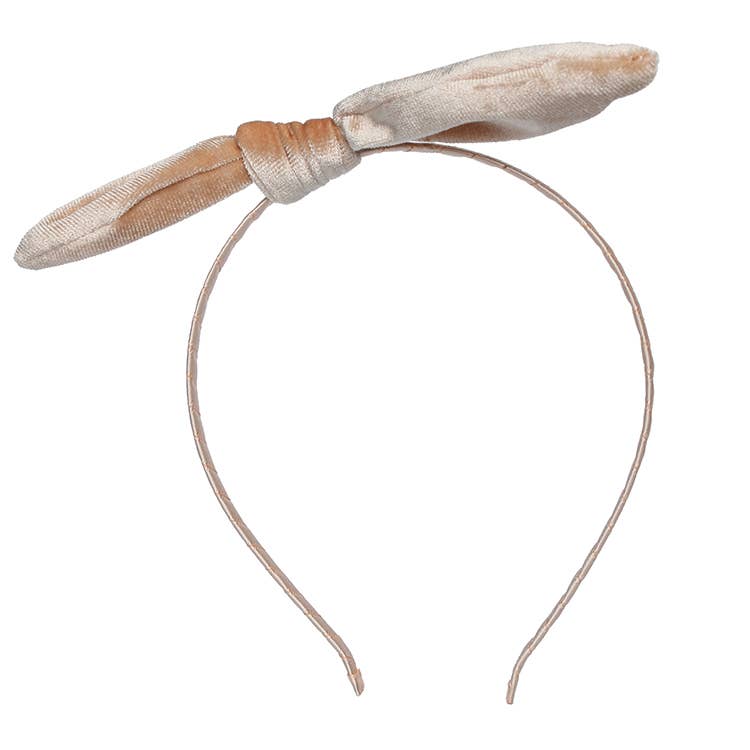 Velvet Bow Headband