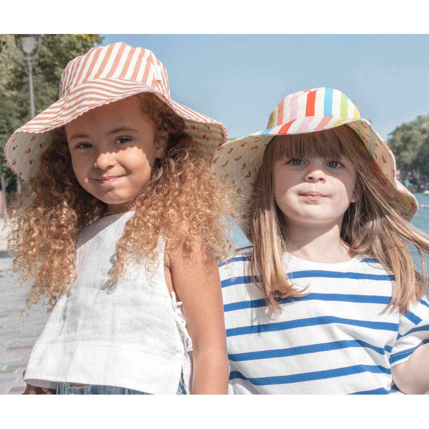 Very Cherry Reversible Sun Hat 3-6 Years
